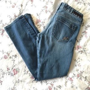 Express Skinny Blue Jeans Stella Low Rise Size 4s